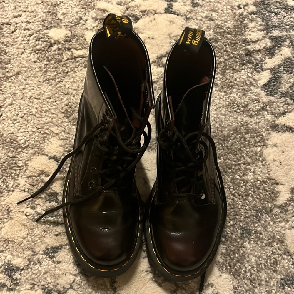 Dr. martens lace up boots
